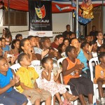 Espetáculo teatral e muita palhaçada animaram o público infantil no Circo Cultural de Aracaju - Fotos: Edinah Mary