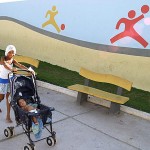 Praça João Paulo II é principal espaço de lazer para comunidade do São Carlos - Fotos: Márcio Garcez
