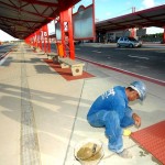 Terminal da Zona Oeste Leonel Brizola recebe últimos retoques - Fotos: Sílvio Rocha