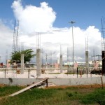 Obras da Casa de Ciência estão em andamento no Parque da Sementeira - Fotos: Wellington Barreto