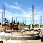 Obras da Casa de Ciência estão em andamento no Parque da Sementeira - Fotos: Wellington Barreto
