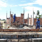 Obras da Casa de Ciência estão em andamento no Parque da Sementeira - Fotos: Wellington Barreto