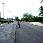 Avenida Beira Mar recebe nova pavimentação asfáltica - Fotos: Meme Rocha
