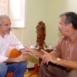 Conselheiro do Tribunal de Contas do Estado visita prefeito de Aracaju - Fotos: Márcio Dantas