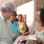 Galeria Álvaro Santos abriu ontem ao público a exposição “Contrastes”  - Fotos: Márcio Garcez