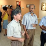 Galeria Álvaro Santos abriu ontem ao público a exposição “Contrastes”  - Fotos: Márcio Garcez