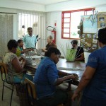 Emsurb promove semana de reciclagem para artesãos do município de Riachuelo - Técnicas de reciclagem são repassadas