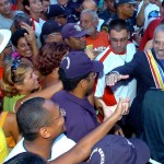 Transmissão do cargo de prefeito foi acompanhada por milhares de pessoas - Fotos: Márcio Dantas