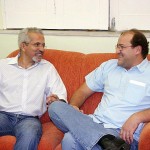 Prefeito recebe visita do presidente da Câmara de Vereadores - Fotos: Márcio Garcez