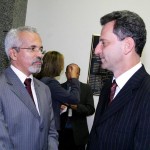 Edvaldo Nogueira parabeniza presidente da Petrobras Distribuidora pelo título de Cidadão Sergipano - Fotos: Wellington Barreto