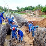 Prefeito volta a inspecionar obras do Santa Maria após chuvas do final de semana - Fotos: Wellington Barreto