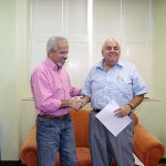 Prefeito recebe diretoria do Sinduscon em audiência - Fotos: Márcio Garcez