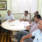 Prefeito recebe diretoria do Sinduscon em audiência - Fotos: Márcio Garcez