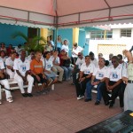 Integrantes do CAP comemoram a Páscoa - Fotos: Ascom/Semed