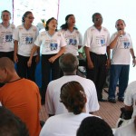 Integrantes do CAP comemoram a Páscoa - Fotos: Ascom/Semed
