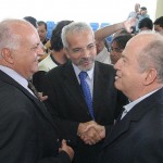 Prefeito prestigia outorga do título de cidadão estanciano a José Eduardo Dutra - Fotos: Márcio Garcez