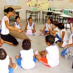 Creche da EMEI José Garcez Vieira funciona com estrutura adequada e moderna - Fotos: Wellington Barreto