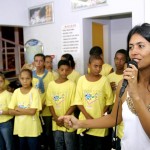Prefeito prestigia abertura da exposição de artigos produzidos pelas mães do Santa Maria - Fotos: Márcio Dantas