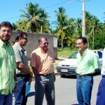 PMA e CEF fazem visita de vistoria no canal do residencial Costa Nova - Fotos: Wellington Barreto
