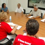 Secretários municipais recebem comissão do Sindipema  - Fotos: Sílvio Rocha