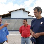 PMA e CEF inspecionam residenciais Brisa Mar e Costa Nova - Fotos: Márcio Garcez