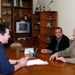Edvaldo Nogueira visita Sistema Atalaia de Comunicação e é recebido por Augusto Franco Neto - Fotos: Márcio Dantas