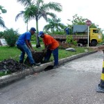 Equipes da Emurb trabalham em toda a cidade - Fotos: Ascom/Emurb