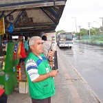 Fiscalização permanente do transporte coletivo mantém qualidade do serviço  - Fotos: Lindivaldo Ribeiro e Wellington Barreto