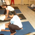 PMA oferece curso de massoterapia para comunidade da Coroa do Meio - Fotos: Sílvio Rocha