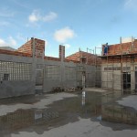 Obra do Centro Educacional Vitória de Santa Maria em fase de conclusão - Fotos: Sílvio Rocha