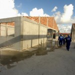 Obra do Centro Educacional Vitória de Santa Maria em fase de conclusão - Fotos: Sílvio Rocha