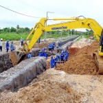 Prefeito volta a inspecionar obras do Santa Maria após chuvas do final de semana - Fotos: Wellington Barreto