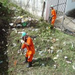 PMA atua na limpeza do canal que atravessa o conjunto Lourival Baptista -