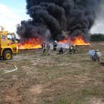 Samu participa de simulado de acidente aéreo promovido pela Infraero - Fotos: Ascom/SMS