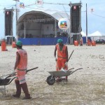 Agilidade no recolhimento de lixo nas festas é marca registrada da PMA - Fotos: Ascom/Emsurb