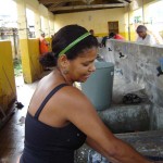 Emsurb realiza reparos na lavanderia do bairro 18 do Forte - Fotos: Ascom/Emsurb