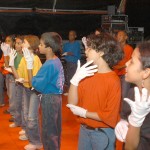 Canta Colina: Festival esquentou o fim de semana - Coral Mãos que Falam (Fotos: Edinah Mary)