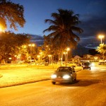 Emurb implanta nova iluminação na praça da Biblioteca Epiphânio Dória - Fotos: Márcio Dantas