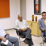 Prefeito recebe superintendente da CEF em seu gabinete - Fotos: Márcio Garcez
