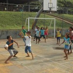 Projeto AABB Comunidade desenvolve trabalho com alunos da rede pública - Fotos: Sílvio Rocha