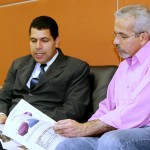 Edvaldo Nogueira recebe superintendente do BNB em audiência - Fotos: Márcio Dantas