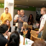 Edvaldo Nogueira participa de jantar com jovens empreendedores de todo o país - Fotos: Márcio Dantas