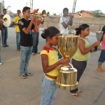 Banda da Escola Laonte Gama continua ensaios para desfiles cívicos - Fotos: Sílvio Rocha