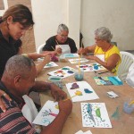 Idosos do bairro Santa Maria desenvolvem seus talentos artísticos - Fotos: Sílvio Rocha