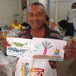 Idosos do bairro Santa Maria desenvolvem seus talentos artísticos - Fotos: Sílvio Rocha