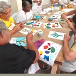 Idosos do bairro Santa Maria desenvolvem seus talentos artísticos - Fotos: Sílvio Rocha
