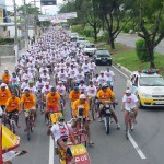 Passeio promovido pela Prefeitura reúne ciclistas de todas as idades - Fotos: Lindivaldo Ribeiro