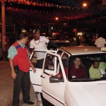 SMTT realiza blitz para auxiliar taxistas durante o Forró Caju - Foto: Lindivaldo Ribeiro