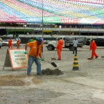 Emurb finaliza infraestrutura para o Forró Caju - Fotos: Meme Rocha
