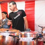 Vendedores de comidas típicas estãos confiantes em boas vendas no Forró Caju - Fotos: Wellington Barreto